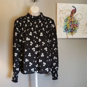 About A Girl Blouse Size 1 Floral